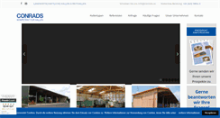 Desktop Screenshot of holzbau-conrads.de