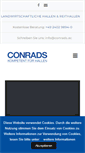 Mobile Screenshot of holzbau-conrads.de